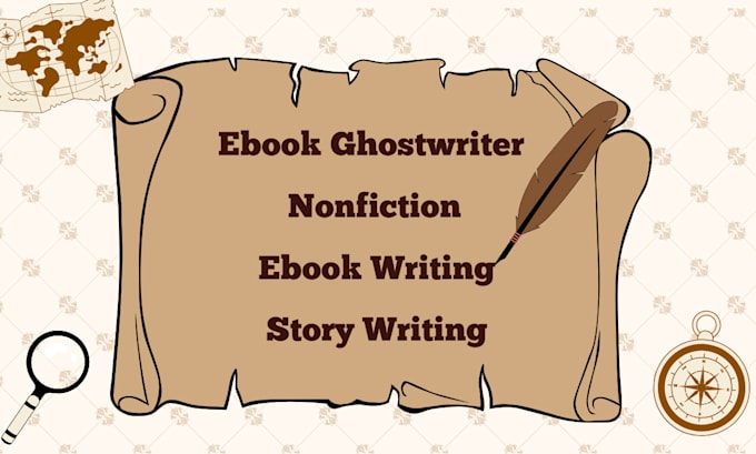 Gig Preview - Ghostwrite a unique nonfiction book as well as your ebook writer