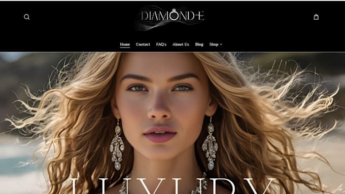 Bestseller - jewelry website jewelry store jewelry dropshipping store ecommerce website