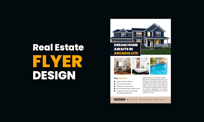 Gig Preview - Create premium quality real estate flyer design