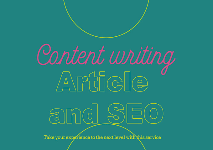 Bestseller - write engaging SEO blog posts and articles