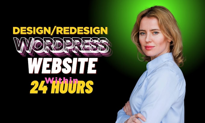 Gig Preview - Do professional wordpress website design and development