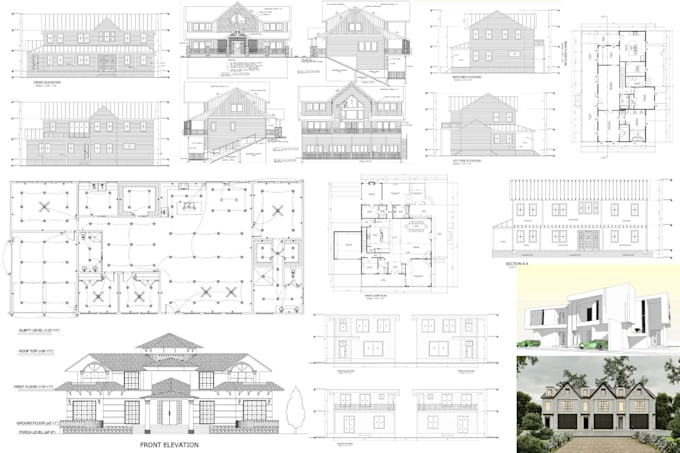 Gig Preview - Autocad drawing,2d,3d floorplan design,site plan,blueprint,architectural diagram