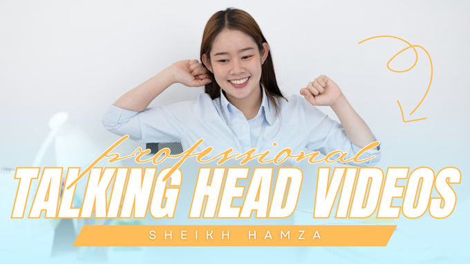 Gig Preview - Edit professional talking head videos