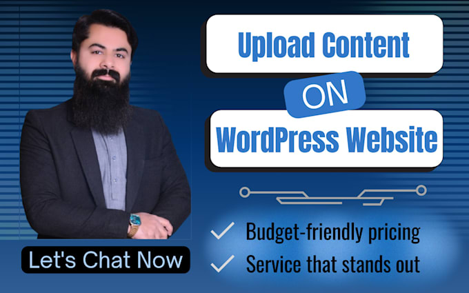 Gig Preview - Upload content to wordpress on daily basis