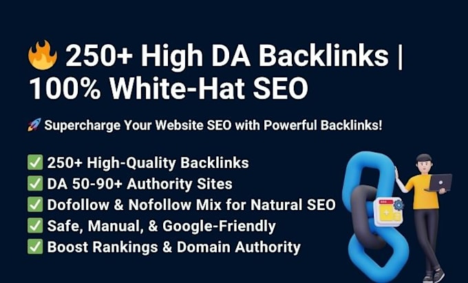 Gig Preview - Create 250 high quality profile backlinks