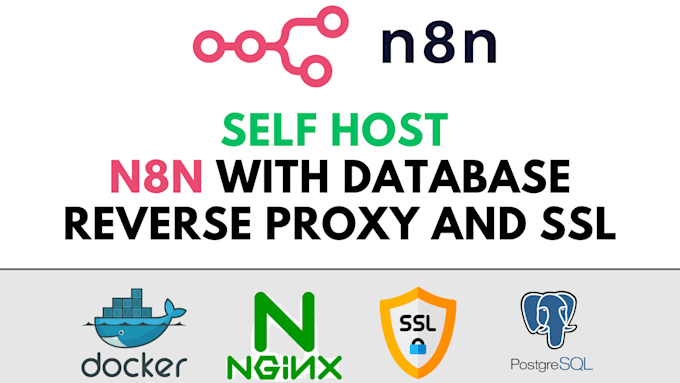 Bestseller - setup n8n selfhost completely with custom domain