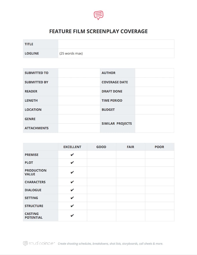 Bestseller - read and write a report detailing scripts or books for adaptation to the screen