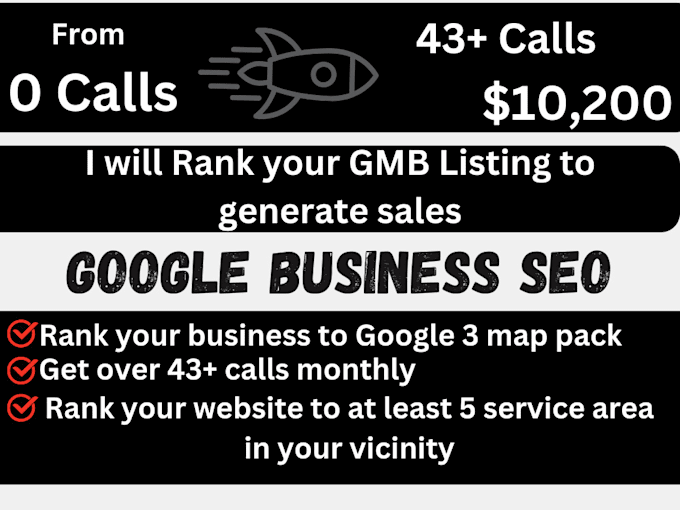 Gig Preview - Do local business seo for google business profile ranking gmb reinstate