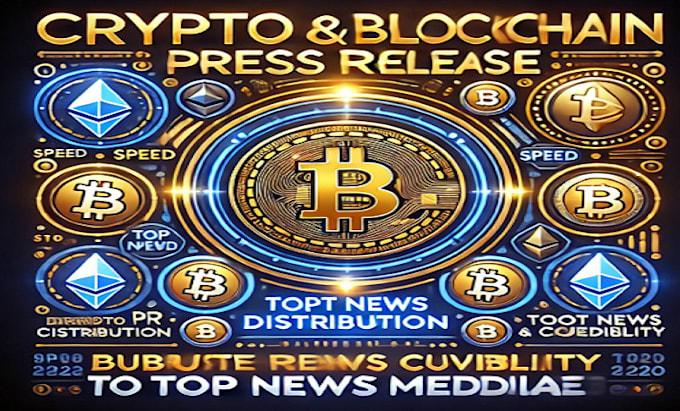 Gig Preview - Distribute crypto press release and blockchain press release to top news media