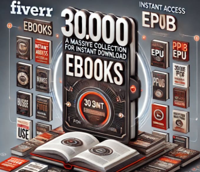 Bestseller - offer 30,000 ebooks massive collection for resellers, marketers, and readers