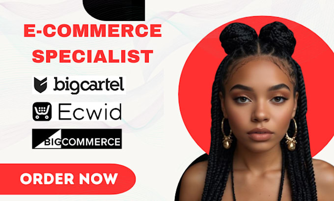 Gig Preview - Setup ecwid store, design ecwid site big cartel store square online bigcommerce