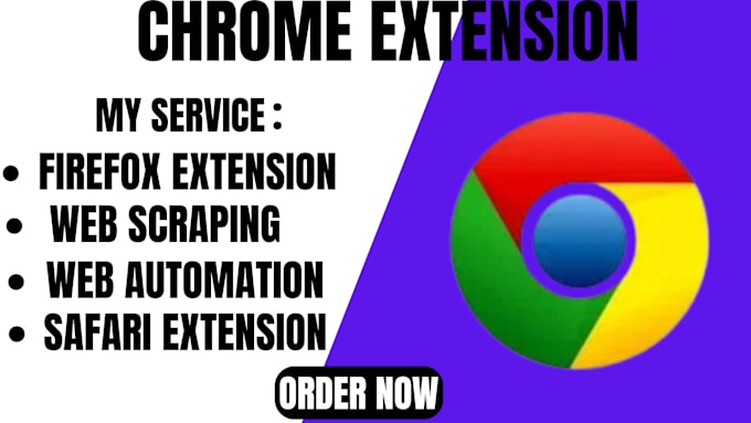 Bestseller - fix or develop chrome extension, web scraping, api, web app, safari, addon