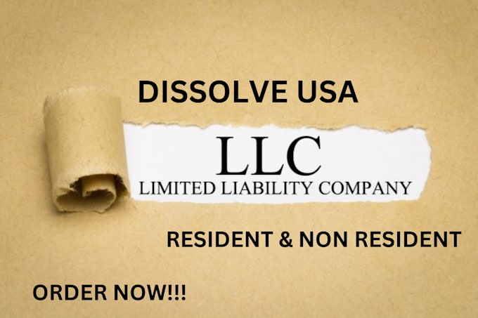 Bestseller - dissolve your US llc, dissolve wyoming llc, delaware llc, ein closure