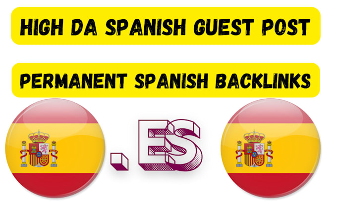 Gig Preview - Do spanish guest post on spanish website for spanish blog and spanish SEO