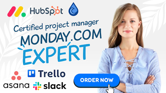 Gig Preview - Mondaycom monday crm asana monday automation trello click ap mondaycom