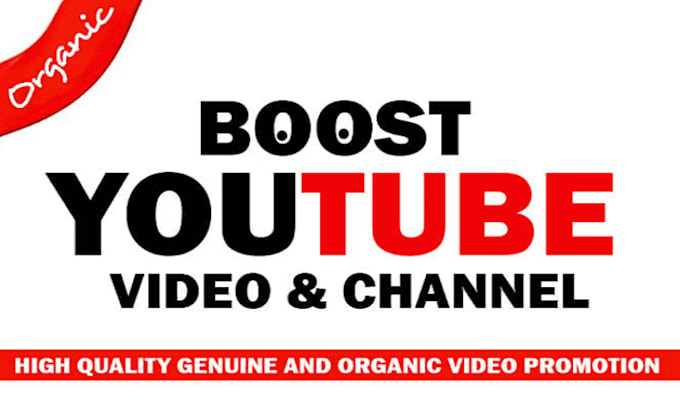 Gig Preview - Boost your youtube channel with organic views,  google ads promotion