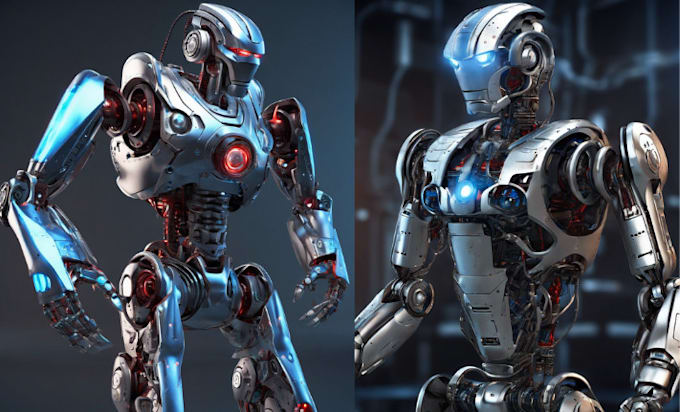 Bestseller - 3d hard surface 3d robot modeling texturing and lighting mechatronics product