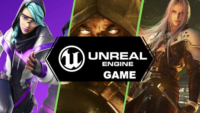 Gig Preview - Develop unreal engine game, game development, unreal engine 5, ue4 game