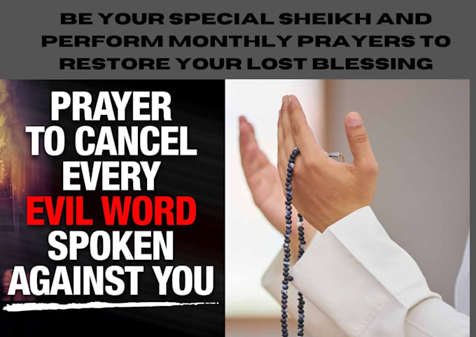 Bestseller - be your special sheikh and perform monthly prayers to restore your lost blessing