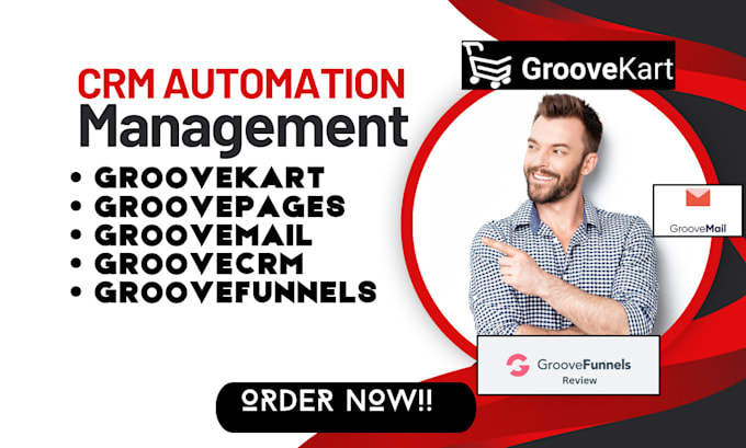 Gig Preview - Setup groovefunnel groovekart groovepages groovemail groove crm automations