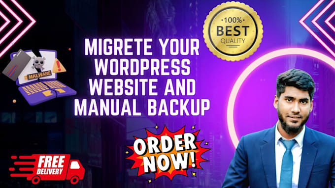 Gig Preview - Migration your wordpress website