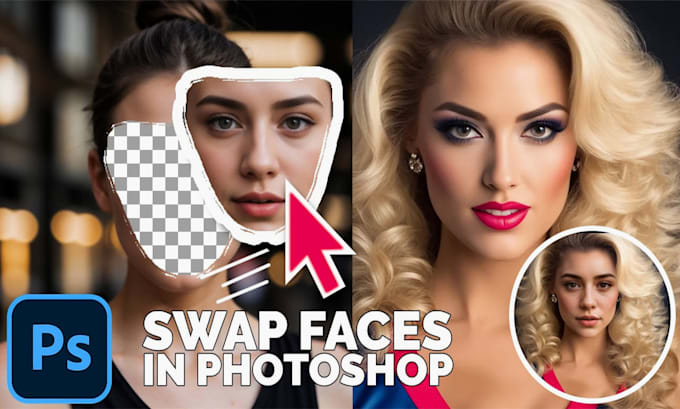 Bestseller - realistic face change, head change, face swap, object remove