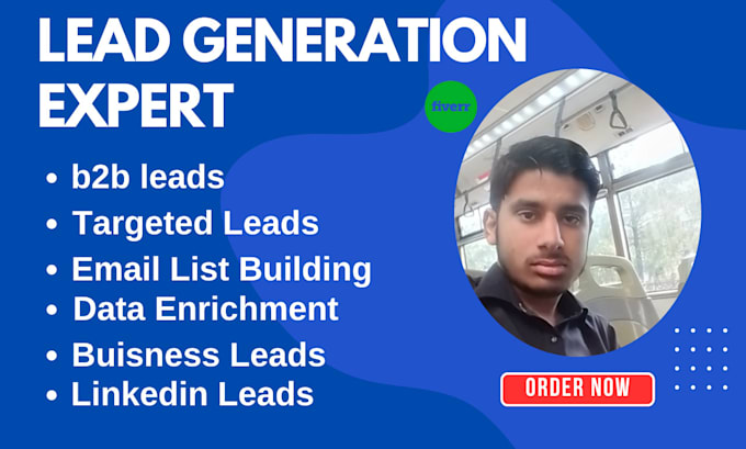 Gig Preview - Do b2b lead generation and data enrichment for you