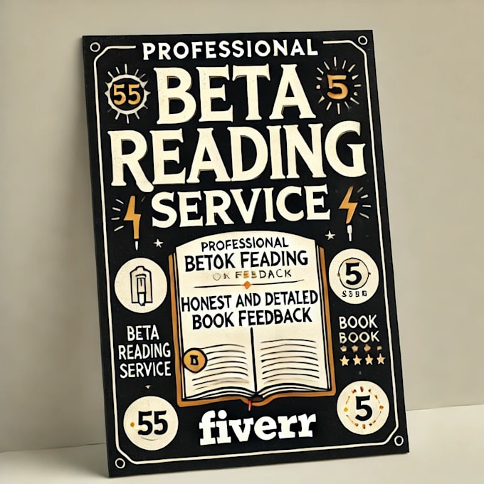 Gig Preview - Be your professional beta reader and give detailed feedback