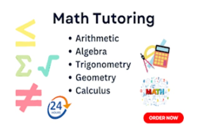 Gig Preview - Be your online math tutor of basic math for all grades