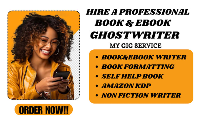 Gig Preview - Ghostwrite and format your dream nonfiction ebooks for you