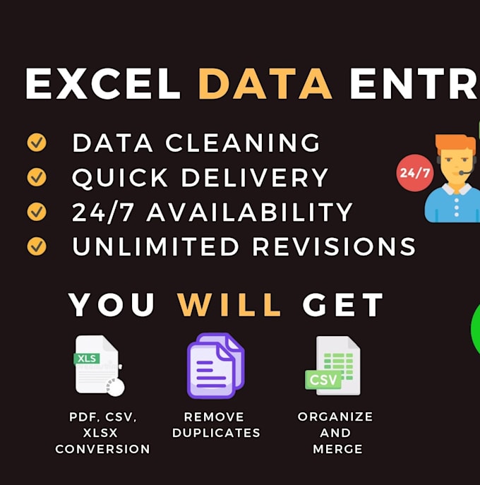 Gig Preview - Clean, format, merge, spllt excel data