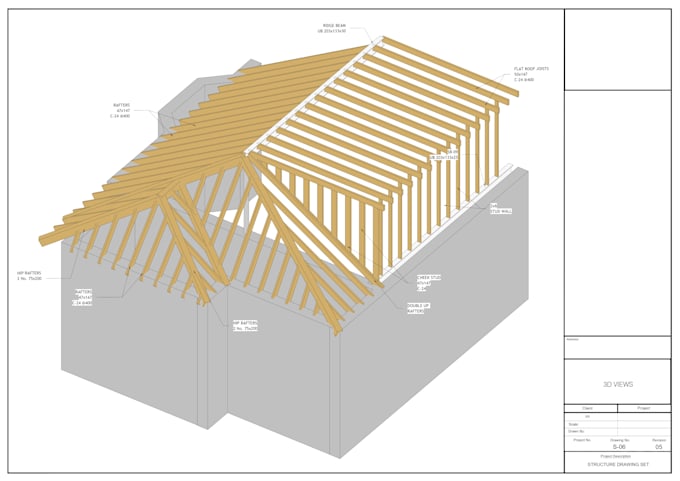 Gig Preview - Wood and timber  structural design, framing, truss and its takeoff