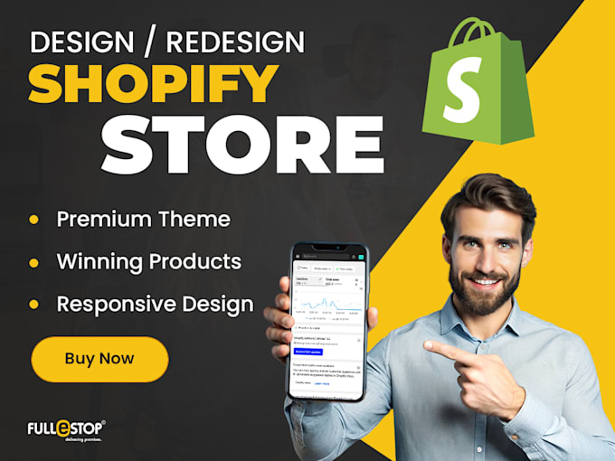 Bestseller - design and redesign shopify website for your business