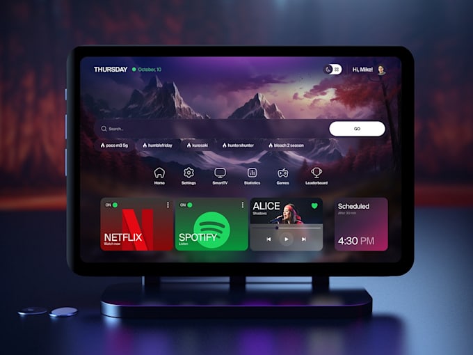 Gig Preview - Develop smart tv app live streaming app video music streaming app