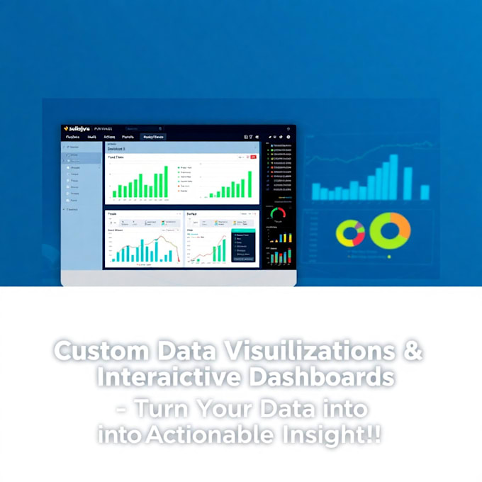 Gig Preview - Create custom data visualization and dashboards