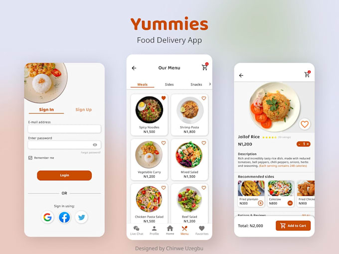 Gig Preview - Develop food delivery app, multi restaurant app, food ordering app, grocery app