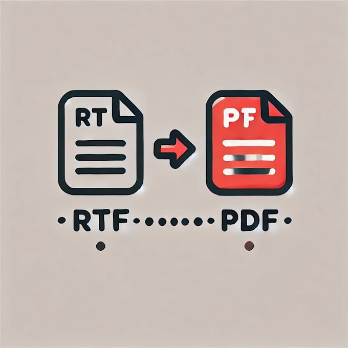 Gig Preview - Convert a large number of files from rtf to PDF