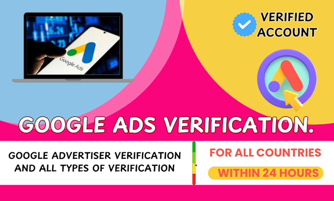 Bestseller - do google ads verification bov, remove suspensions in 24hrs