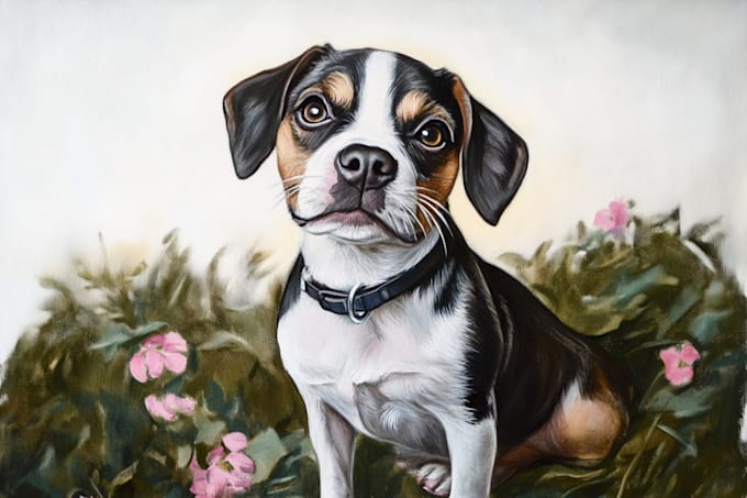 Bestseller - draw your any pet in watercolor portrait style