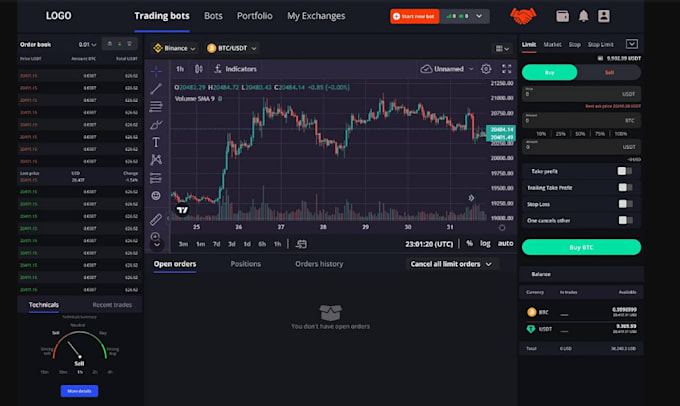 Gig Preview - Code crypto copy trading bot, binance trading bot, crypto arbitrage bot, hft bot