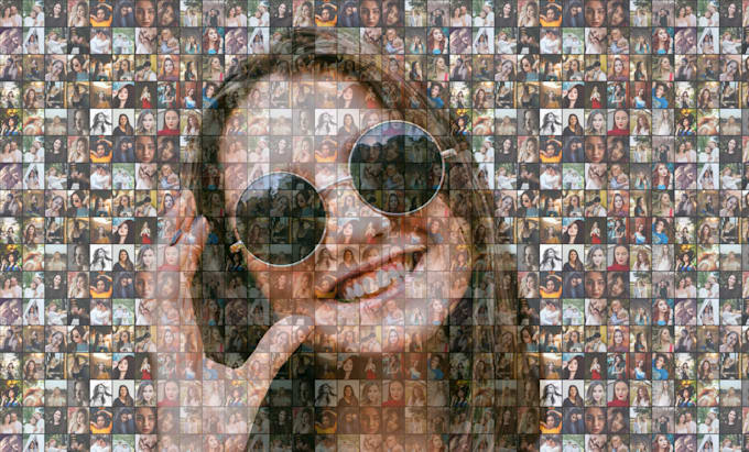 Gig Preview - Make photo collage and amazing photo mosaic