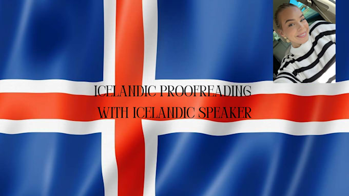 Gig Preview - Proofread and edit your icelandic documents