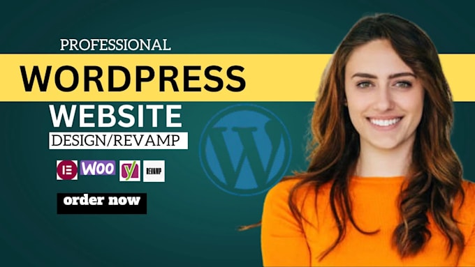 Gig Preview - Create a professional wordpresss website design and website revamp