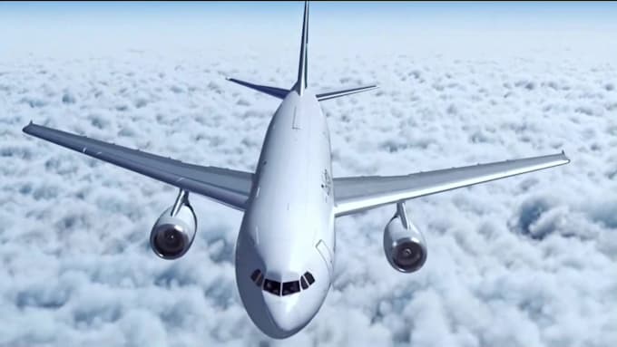 Gig Preview - Make amazing 3d aircraft animation, helicopter design, jet, and drone animation