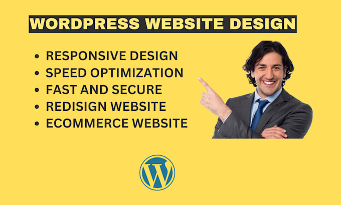 Gig Preview - Do wordpress website development, design, or redesign wordpress website