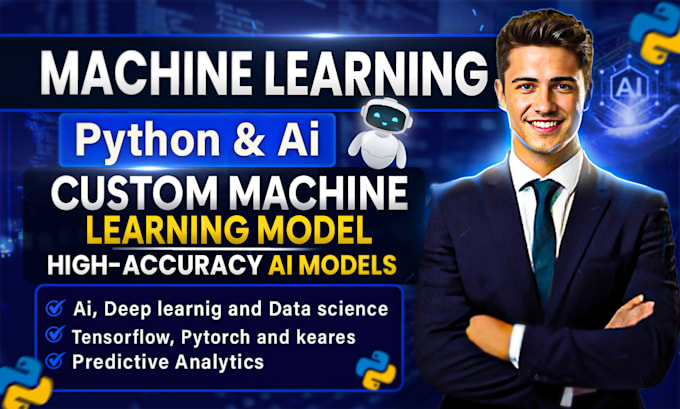 Gig Preview - Build a machine learning model for your data with high accuracy