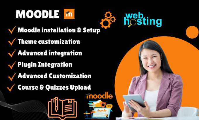 Gig Preview - Setup install customize moodle lms with hosting and theme customization