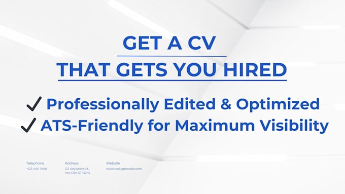 Gig Preview - Professionally edit and rewrite your resume and cover letter