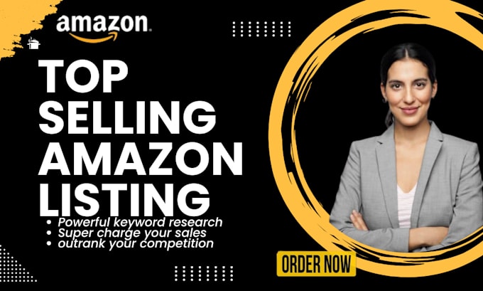 Gig Preview - Write your amazon product listing that sells