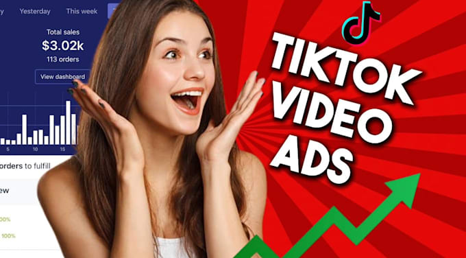 Bestseller - create tik tok video ads, tik tok ads, dropsshipping ads